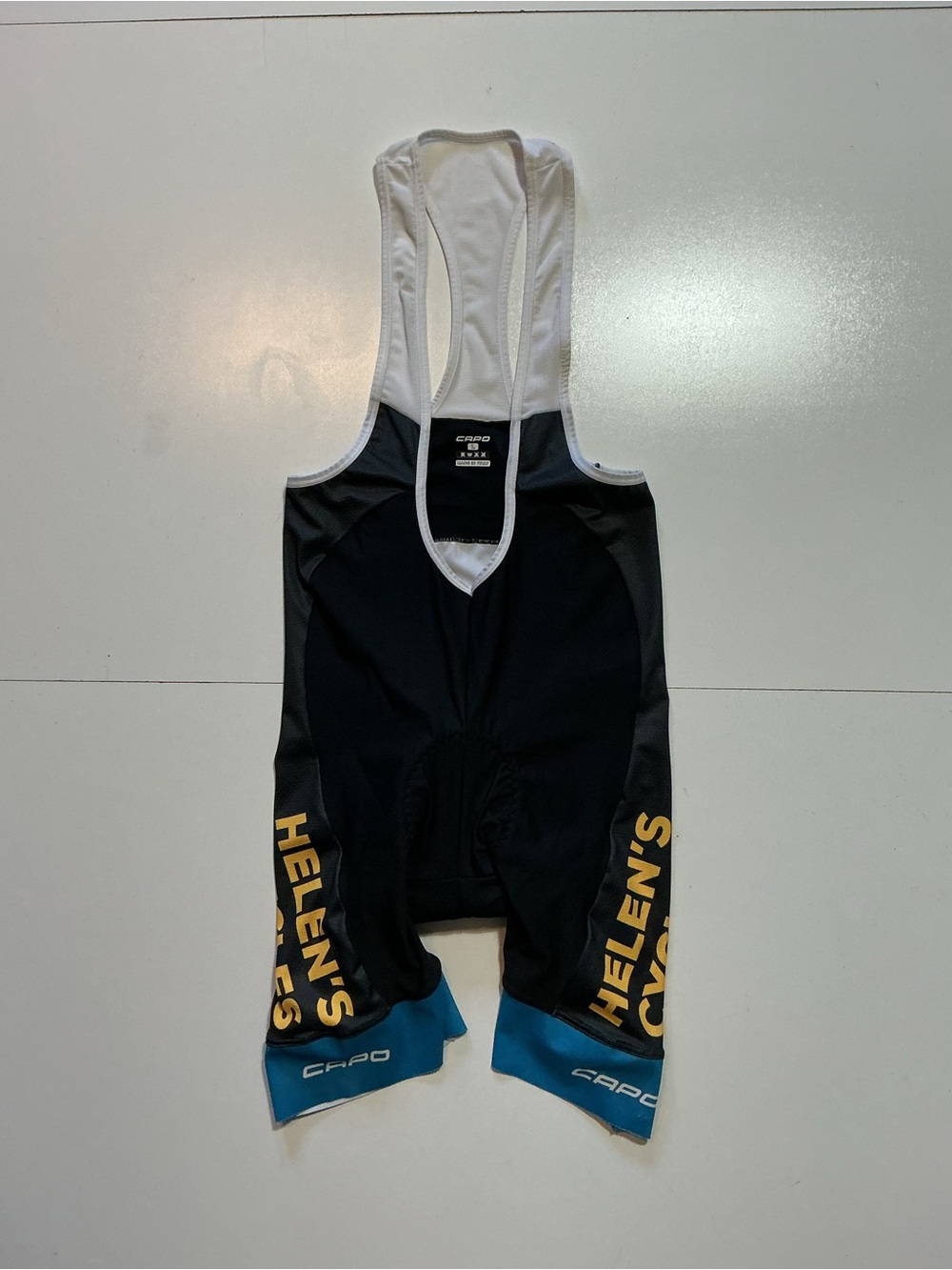 Capo Made In Italy Helen's Cycles Cycling Racing Team Bike Bib Shorts